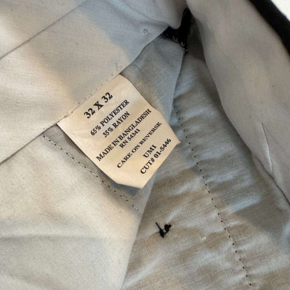 LOUIS RAPHAEL | Black Suit Pants Men's 32x32 - Picture 11 of 14